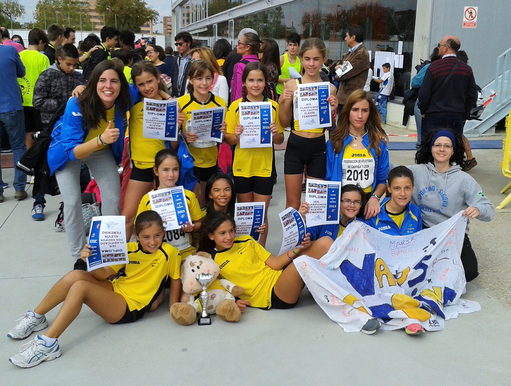 El  C.D. Sporting Segovia vuelve a brillar en el Campeonato Autonómico de Clubes