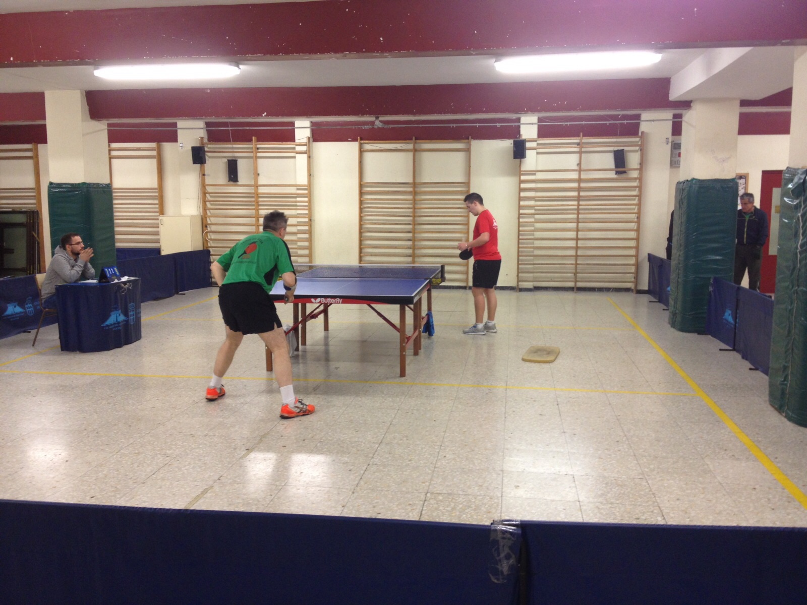 Animada jornada de Tenis de Mesa la vivida este sábado en el Gimnasio del Colegio Santa Eulalia