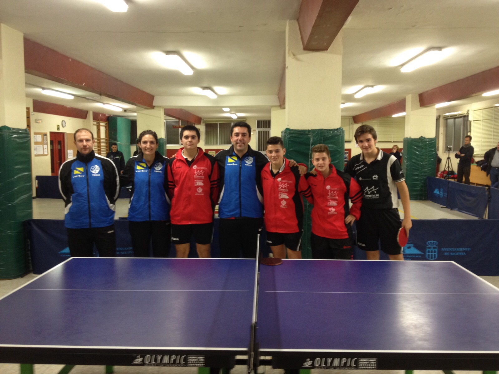 Buen fin de semana para los equipos de “Amigos del Tenis de Mesa”