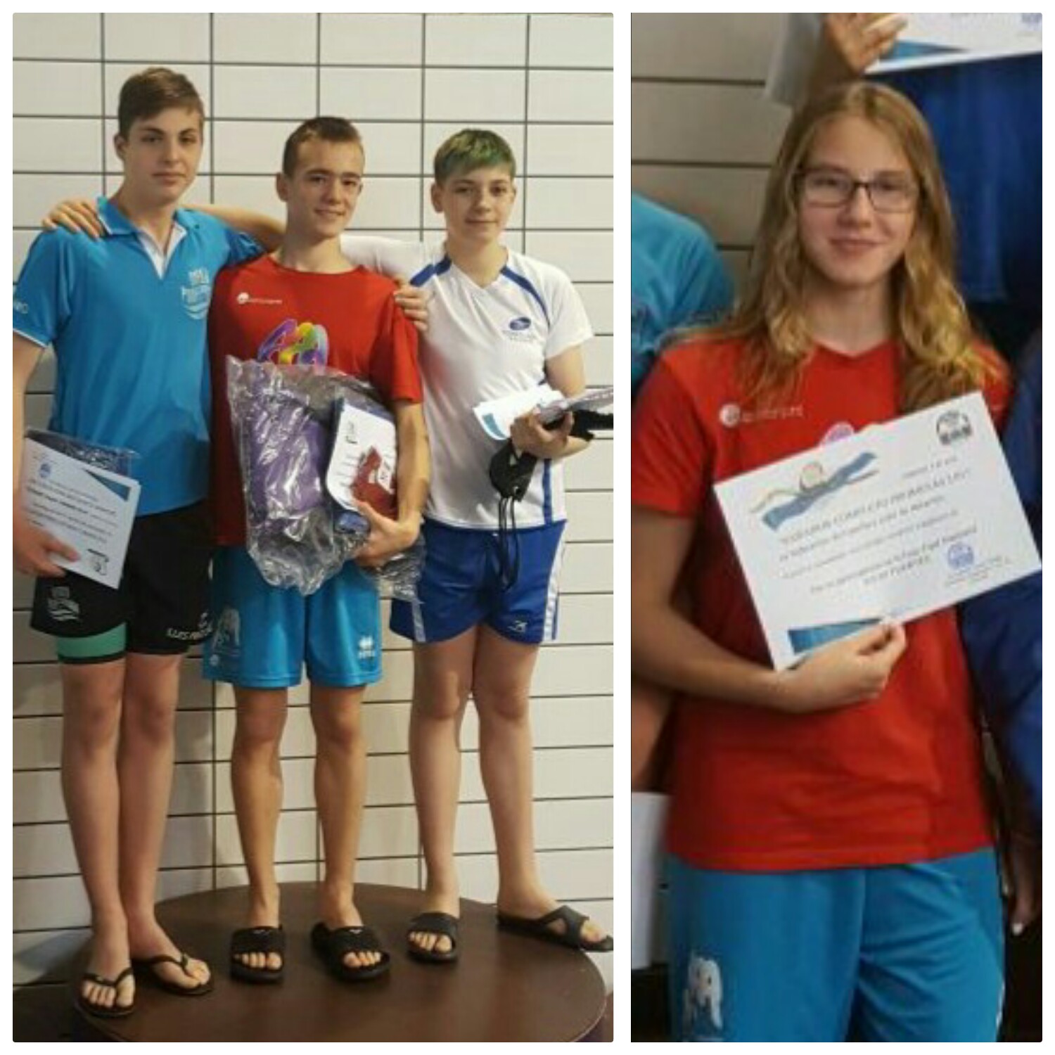 El Club de Natación IMD-Segovia termina la Liga Territorial Infantil Femenina y Alevín Masculino con los primero clasificados