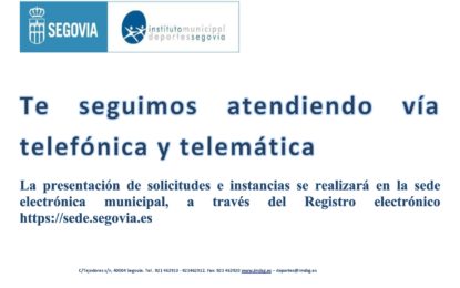 Te seguimos atendiendo vía telefónica y telemática