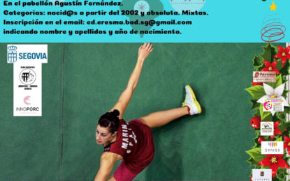 Torneo de Navidad de Bádminton Segovia