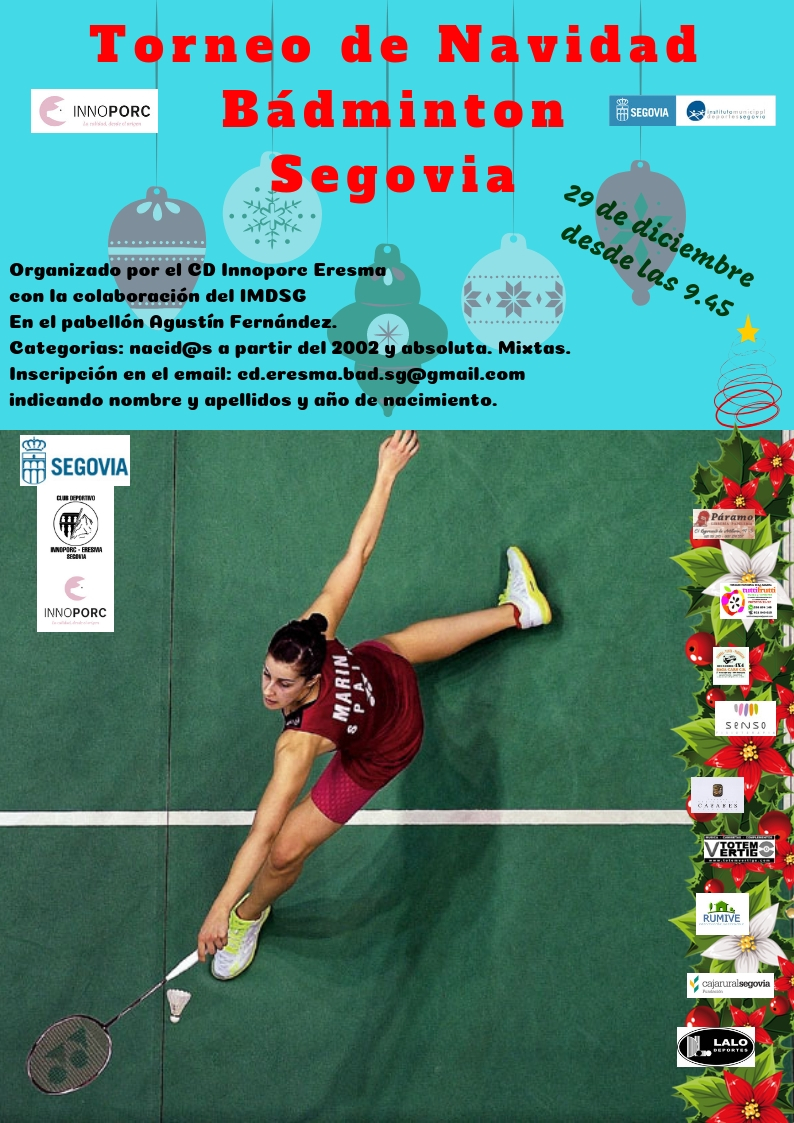 Torneo de Navidad de Bádminton Segovia