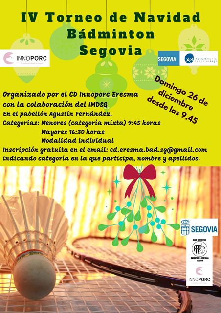 IV Torneo de Navidad Bádminton