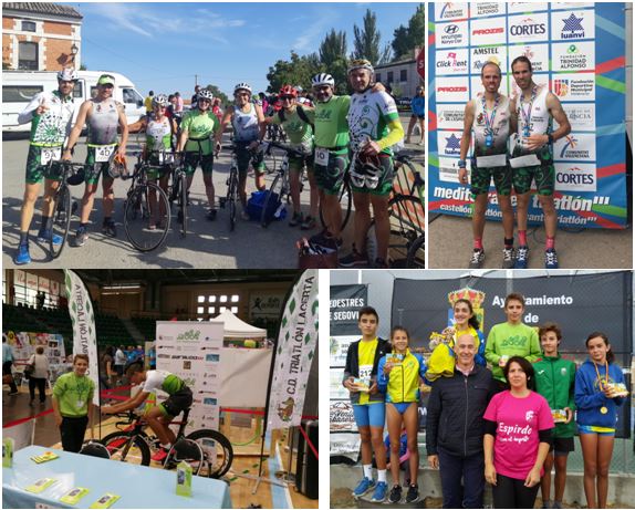 Club Triatlón Lacerta: Crónica del Fin de semana