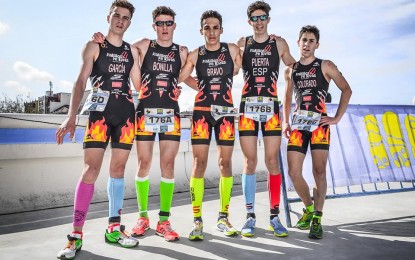 Christian García, Campeón de España Duatlón contrarreloj con los Diablillos de Rivas