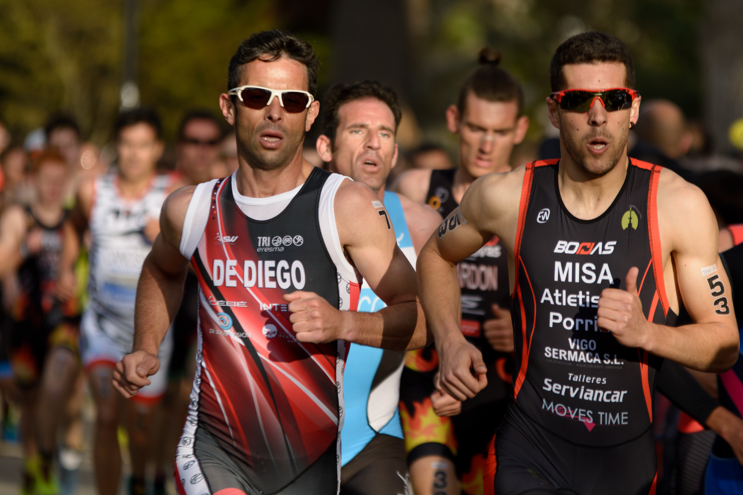 Actuación del Triatlón Eresma en el Campeonato de España de Duatlón Individual Sprint