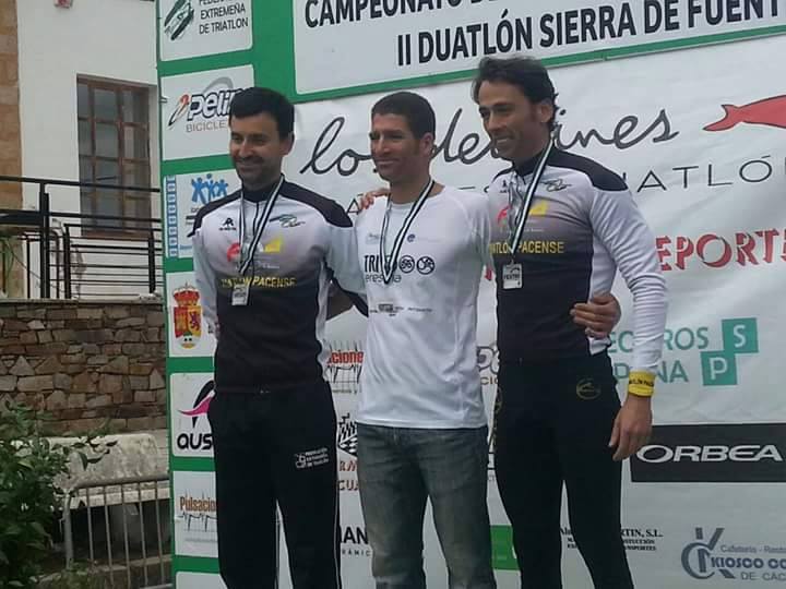 José Manuel Montero, campeón de Extremadura de Duatlón Sprint
