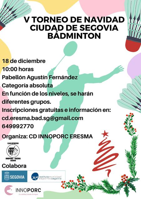 Navidad 2022-23: V Torneo de Navidad “Ciudad de Segovia”