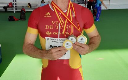 Juan Luis Álvarez, un habitual del podio