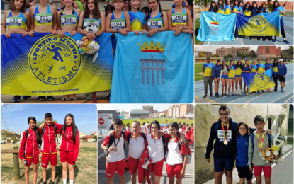 El Sporting Segovia sexto en el Nacional de Clubes Sub14