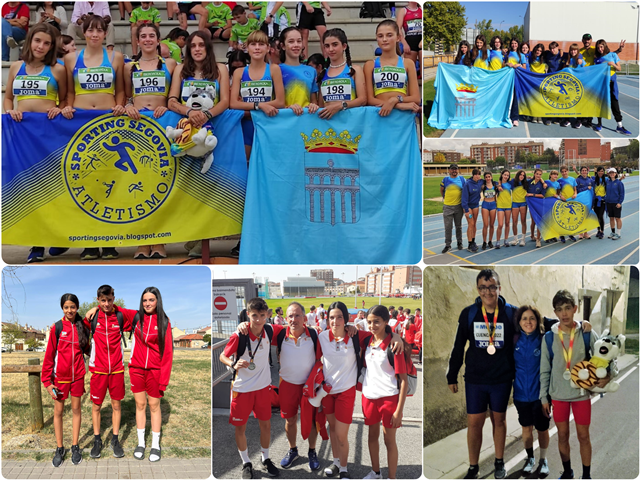 El Sporting Segovia sexto en el Nacional de Clubes Sub14