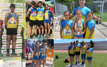 Magníficos resultados de los atletas del Sporting Segovia en el Campeonato de España de Carreras de Montaña disputado en Riópar (Albacete) el sábado, 4 de junio