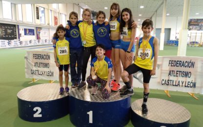 Los atletas del Sporting Segovia suman cinco medallas Autonómicas más en Pista Cubierta