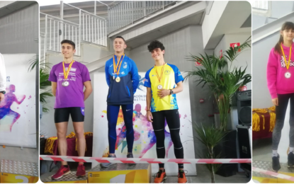 Cuatro medallas autonómicas y grandes actuaciones de los atletas del Sporting Segovia en Salamanca