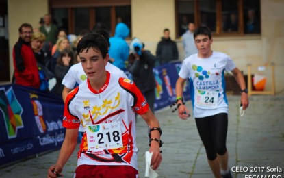 El segoviano, Adrián Rubio Alonso, participó en el Campeonato de España de Orientación Escolar