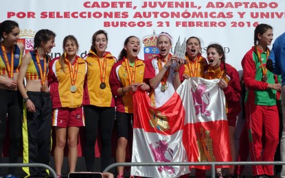 Águeda Muñoz Marqués, Campeona de España de Cross con la Selección Autonómica de Castilla y León