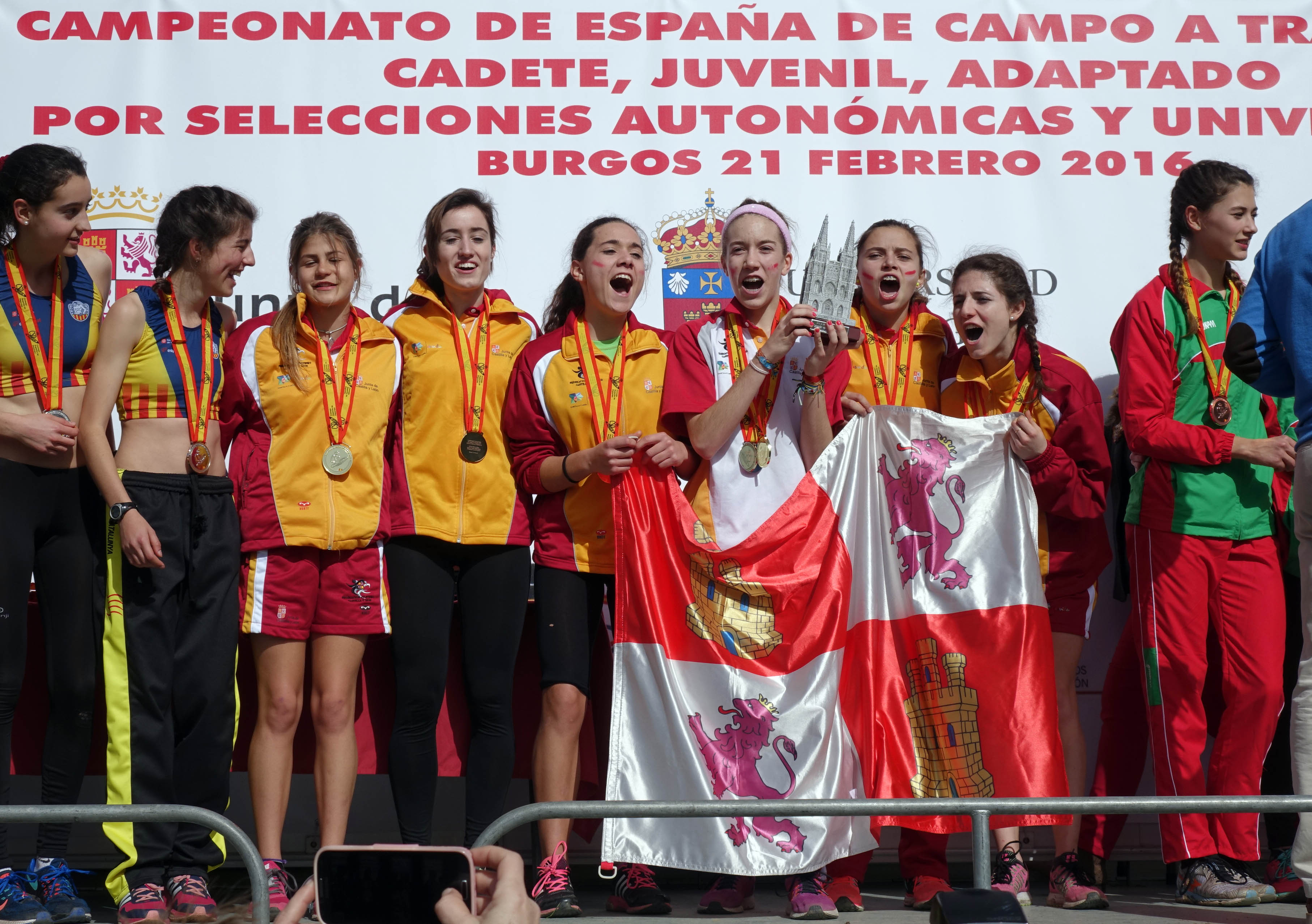 Águeda Muñoz Marqués, Campeona de España de Cross con la Selección Autonómica de Castilla y León