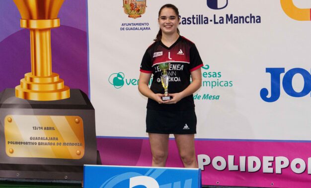 Ángela Rodríguez García, subcampeona del Top 8 Estatal de Tenis de Mesa para jóvenes