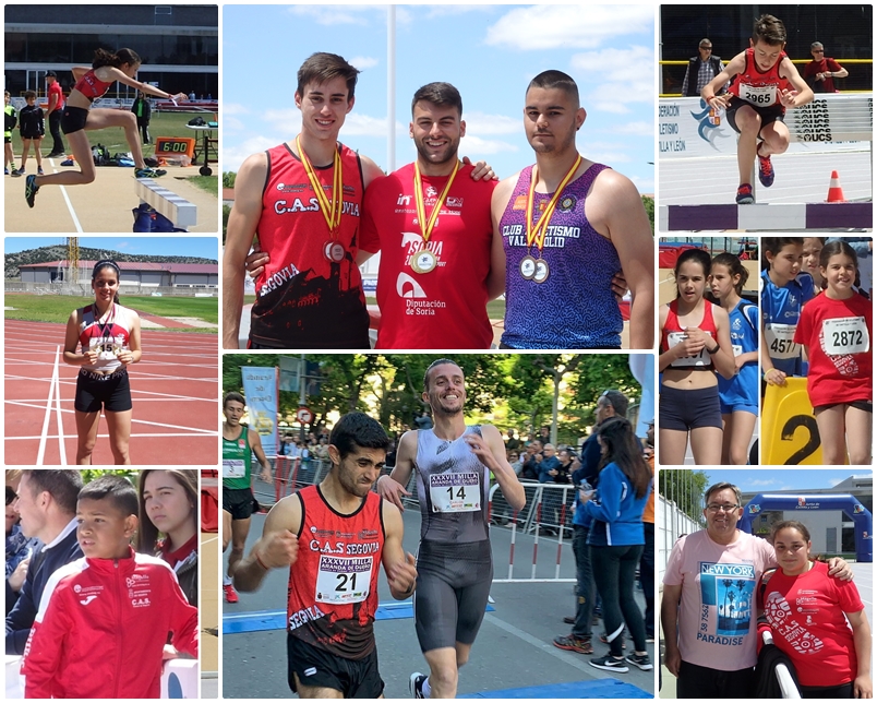 Clubes CAS Ciudad de Segovia, Venta Magullo y CETA: Crónica del Fin de Semana