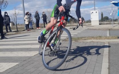 Alejandro de Santos Arribas (cadete) en el Campeonato de España de Duatlón