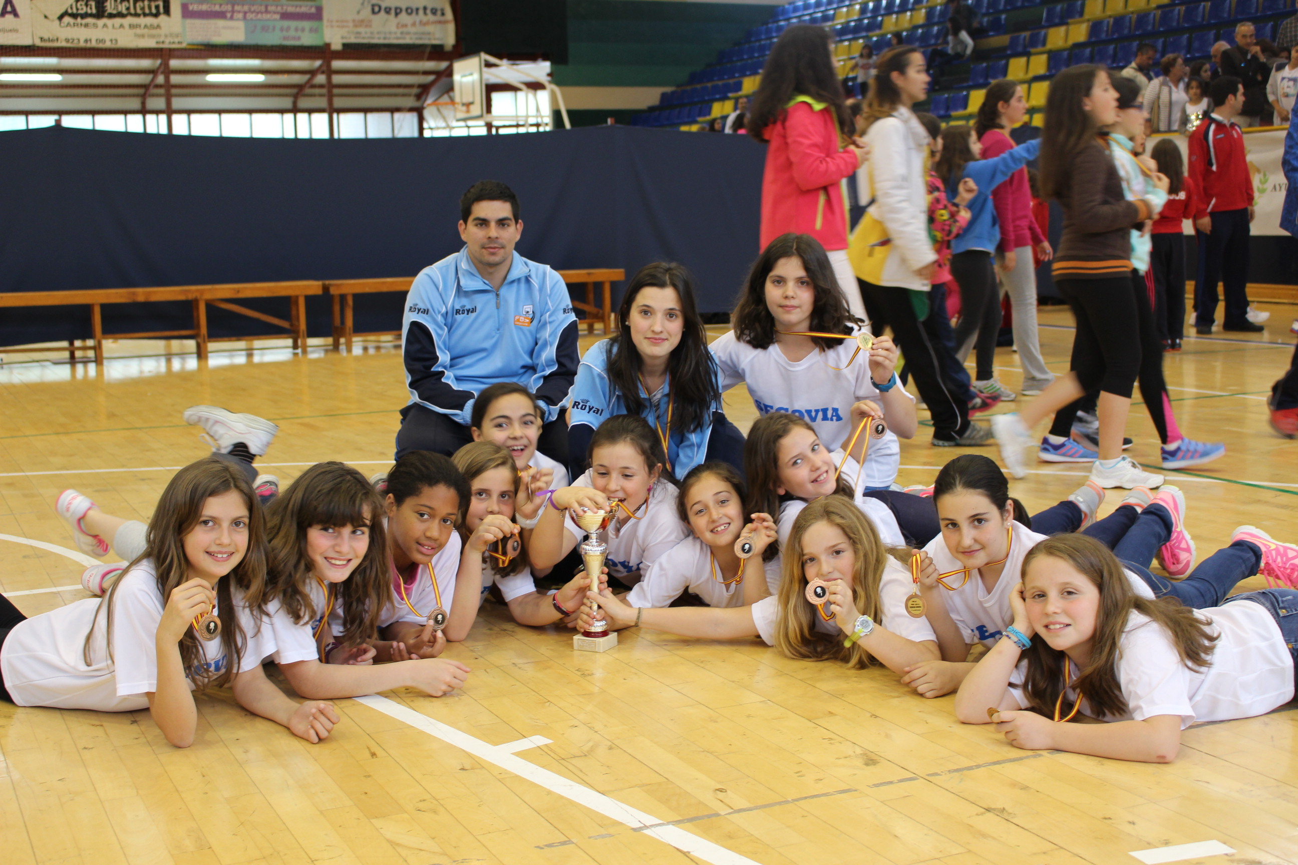 Segovia consigue el ascenso en el Campeonato Regional de Minibasket