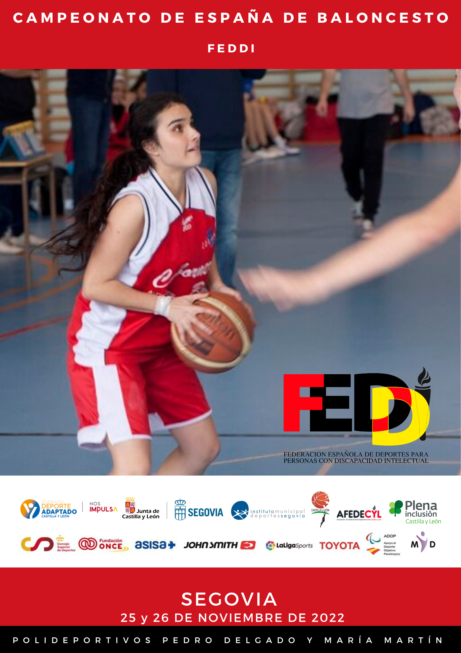 Campeonato de España de Baloncesto Federación Española de Deportes para personas con Discapacidad Intelectual FEDDI