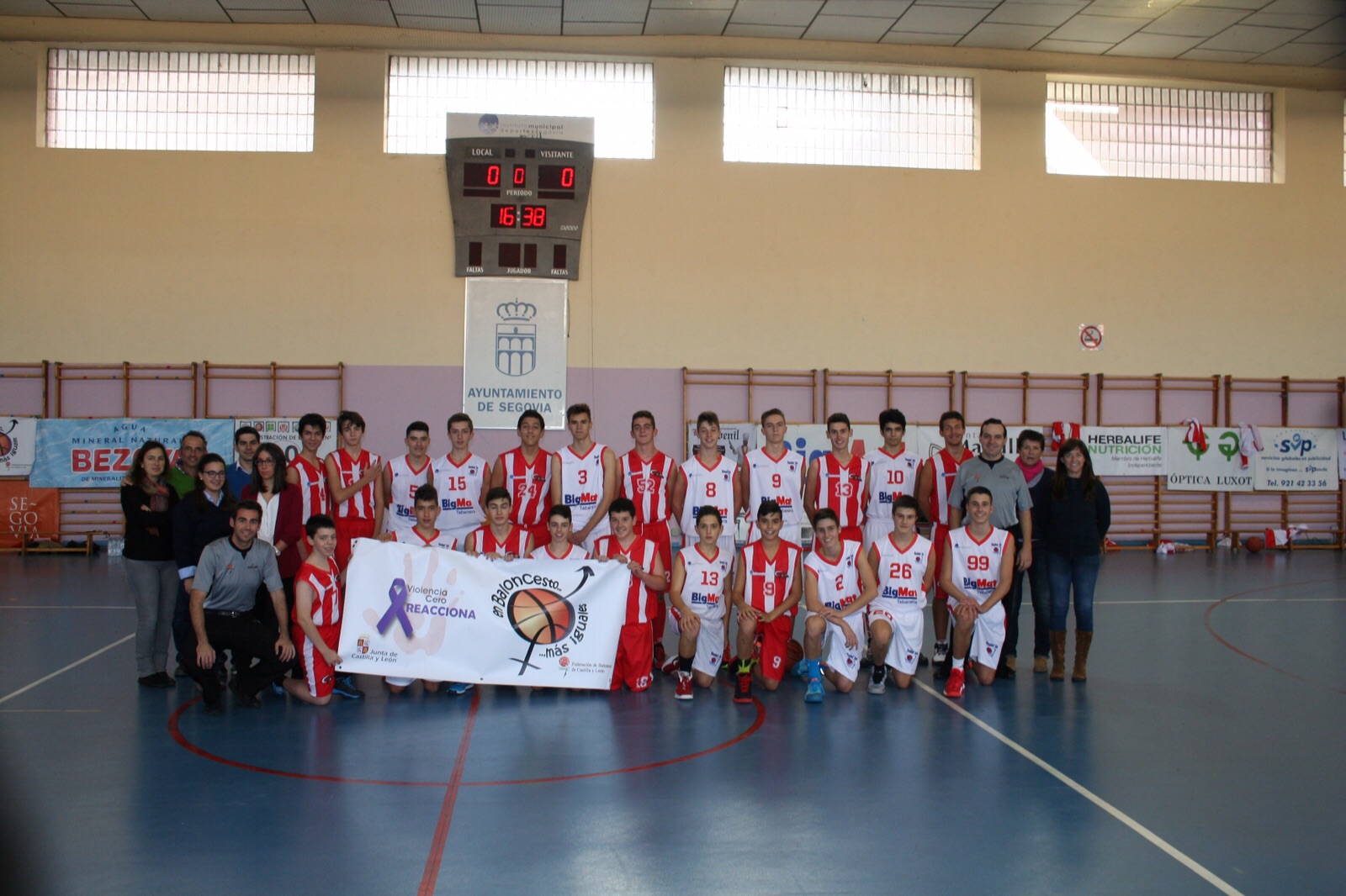 Clara victoria del Basket 34 Big Mat Tabanera en el Derby Segoviano de Baloncesto
