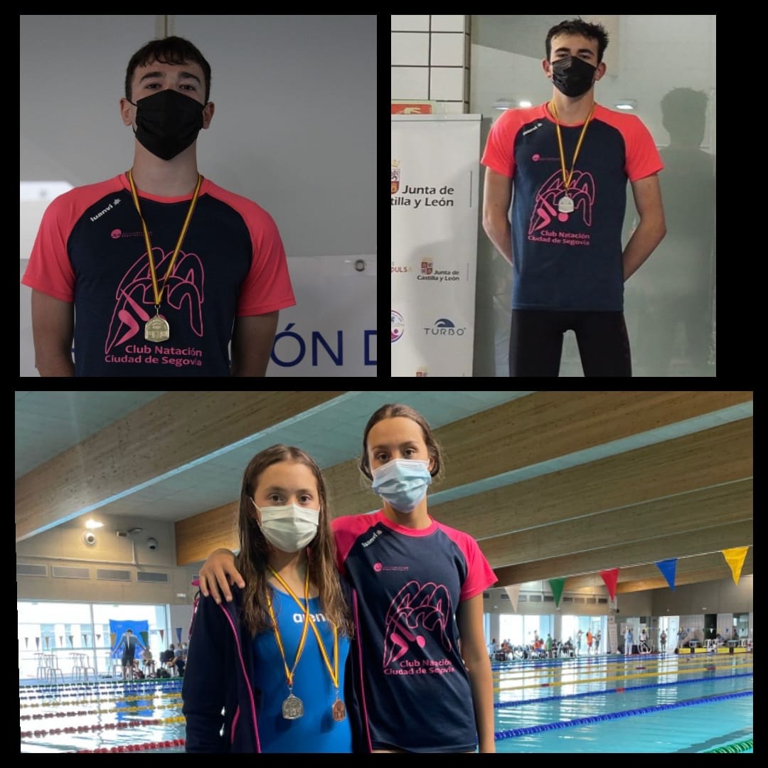 El Club Natación-IMD Segovia obtiene 5 medallas en los Campeonatos de  Castilla y León Infantil y Absoluto/Junior de verano