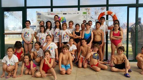Prebenjamines y Benjamines del Club Natación IMD-Ciudad de Segovia inician la temporada 2015/16