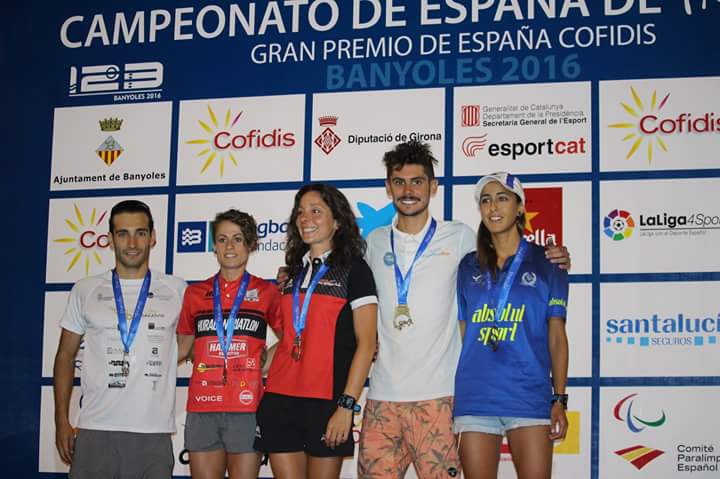 Campeonato de España Absoluto de Triatlón en Bañolas
