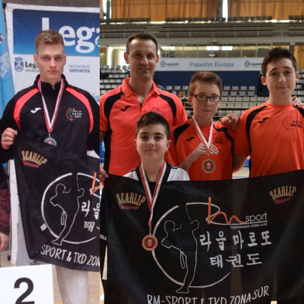 Tres nuevos metales para el Taekwondo RM-Sport