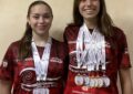 Las nadadoras segovianas, Carlota y Daniela Cecilia, consiguen 9 medallas en el Campeonato de Castilla y León Absoluto y Junior de Invierno de Natación 2024