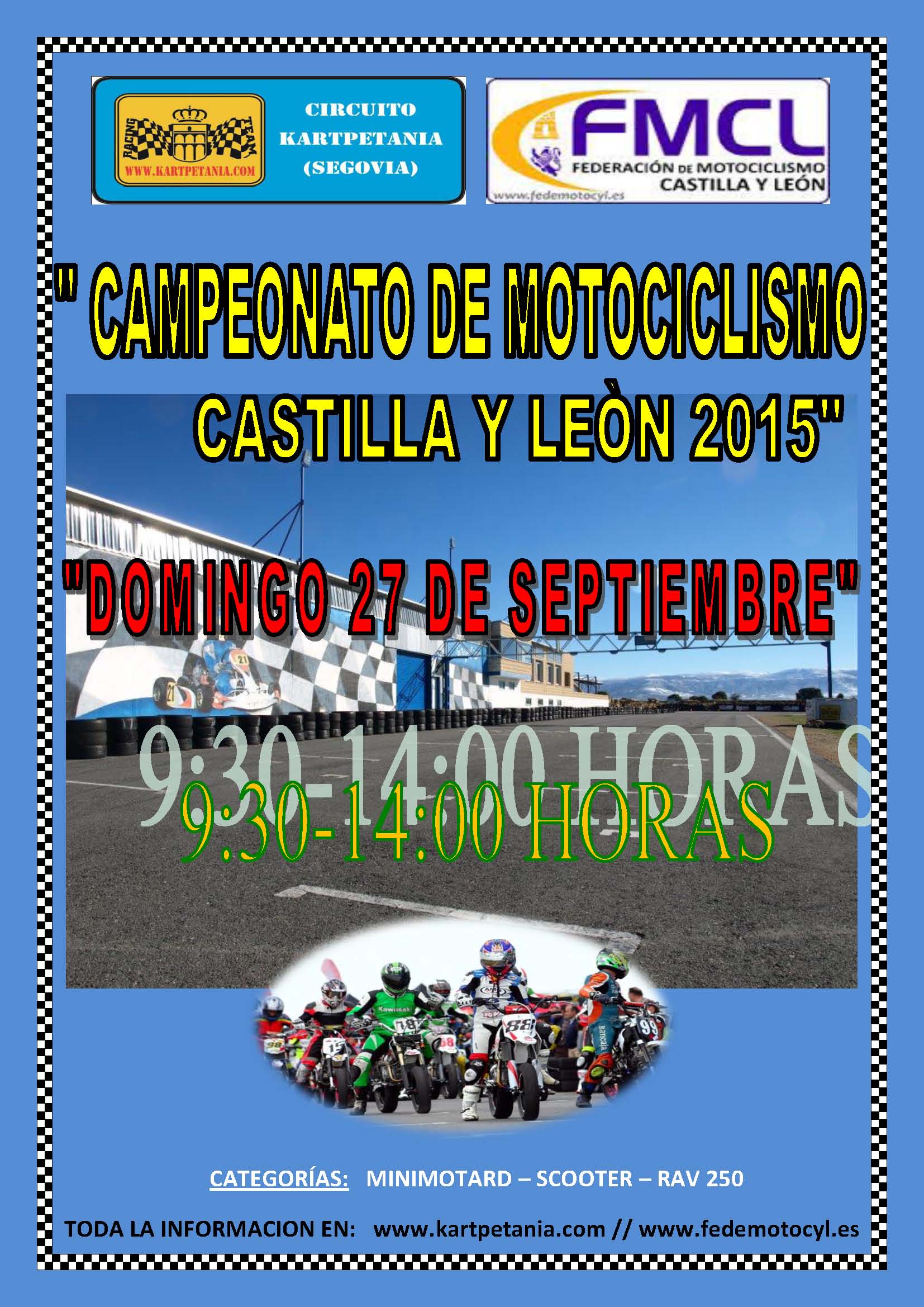 Campeonato de Motociclismo de Castilla y León 2015