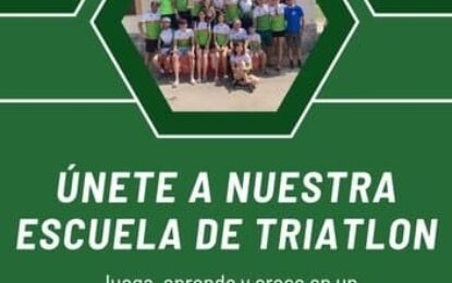 Abierta la matrícula para la Escuela de Triatlón Lacerta 2025/26