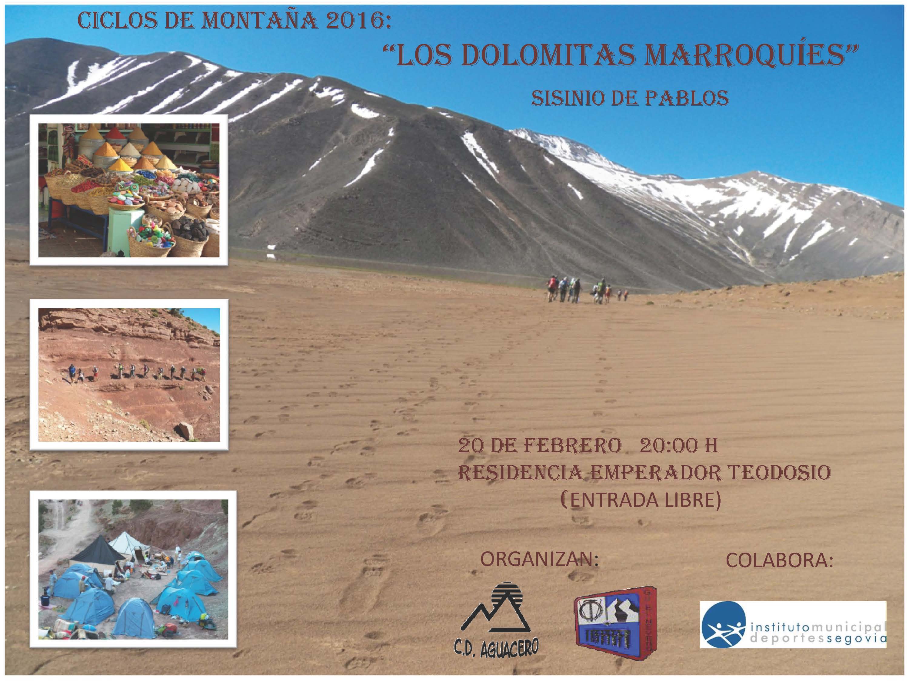 Ciclos de Montaña 2016: Los Dolomitas Marroquíes