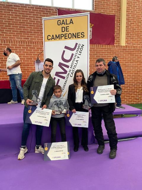 Gala de Campeones 2021 de la Federación Castellano Leonesa de Motociclismo
