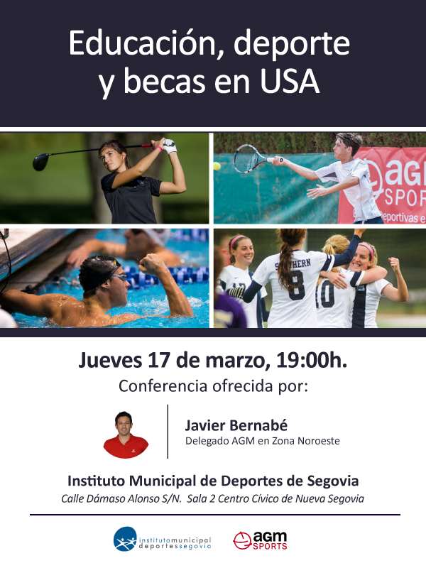 AGM Sports ofrece una conferencia sobre Universidad y Becas en USA
