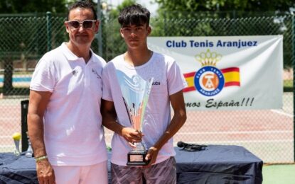 Álvaro Gómez campeón absoluto  en el Torneo Nacional Aranjuez