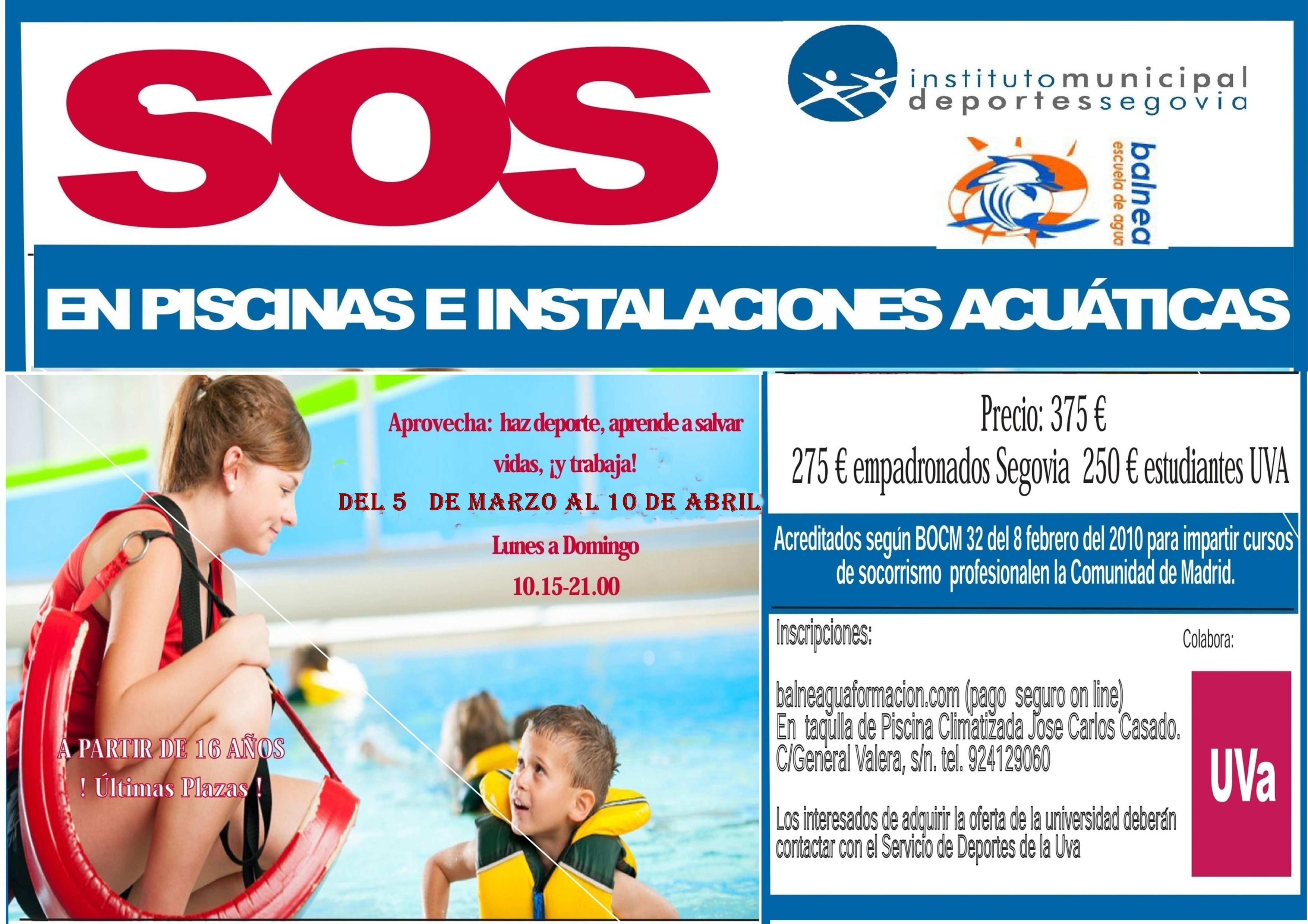 Curso de Salvamento y Socorrismo