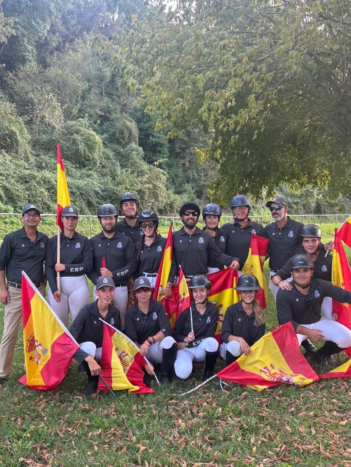 La actuación de los jinetes y amazonas de Castilla y León, clave en el éxito de España en el Campeonato de Europa de TREC 2025