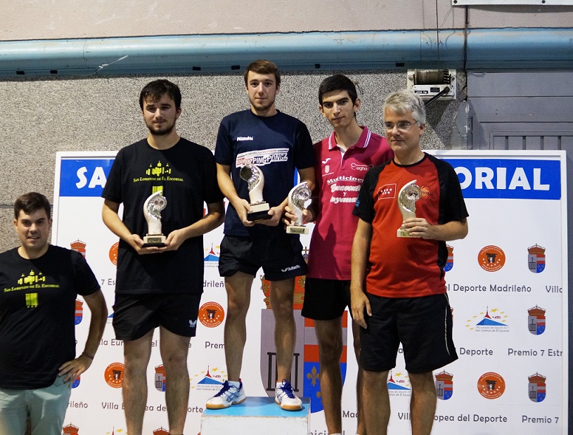 Tenis de Mesa: Daniel Sanz, tercero en San Lorenzo del Escorial