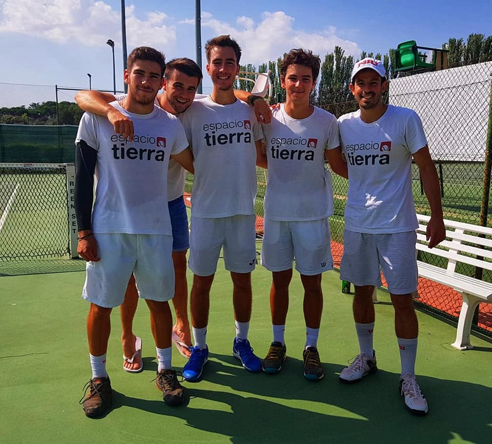 Espacio Tierra participará con los mejores clubes en el Campeonato de España por Equipos Absoluto de tenis