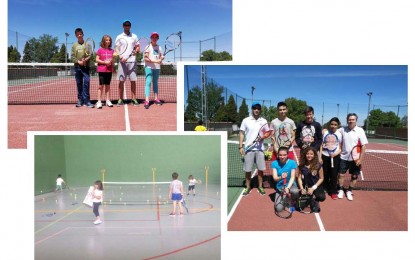 Clausura de la Escuela Municipal de Tenis