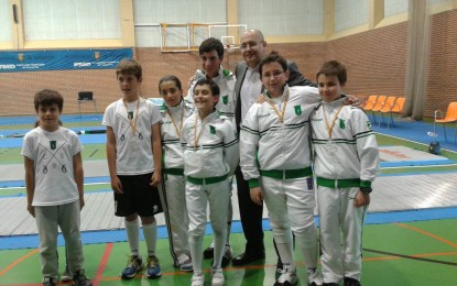 2 Oros, 2 Platas y 2 Bronces para el Club Esgrima Segovia