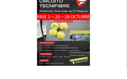Club de Tenis Segovia:  II Torneo Tenis Tecnifibre CT Segovia (federado)