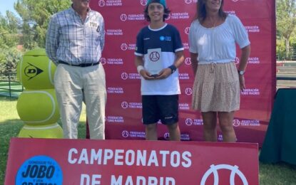 Un campeón segoviano en el tenis madrileño