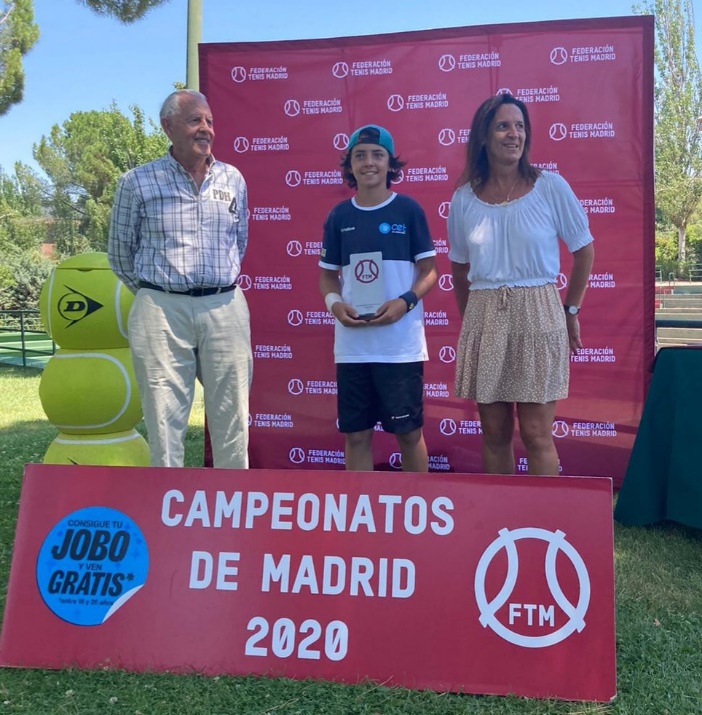 Un campeón segoviano en el tenis madrileño