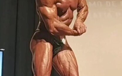 José Moreno Abadía finaliza su gran temporada de competición Fisicoculturismo 2021