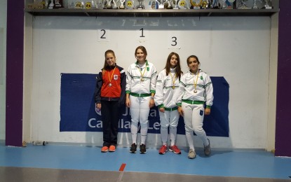 Grandes resultados en los últimos encuentros del Club Esgrima Segovia